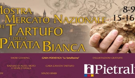 A Pietralunga torna ad ottobre la Mostra Mercato del tartufo bianco e della patata bianca