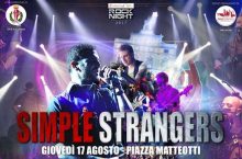 Simple Strangers – “Rock Night Piazza Matteotti 2017”