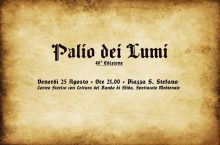 Palio dei Lumi, XL Edizione – Corteo Storico